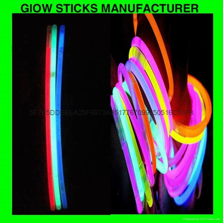 Glow stick bracelet, 8 inch glow sticks 8inch glow sticks 5