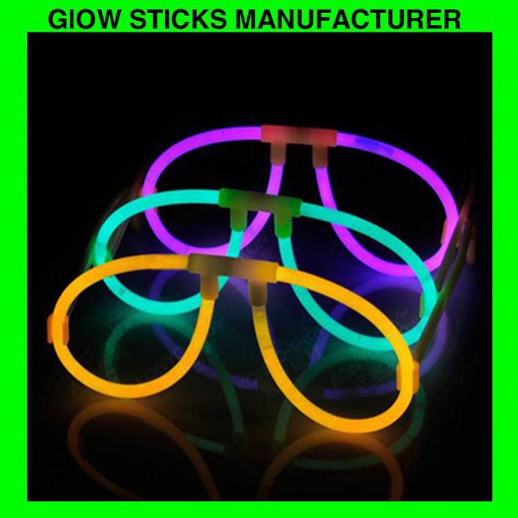 Glow stick glasses, glow eyeglasses