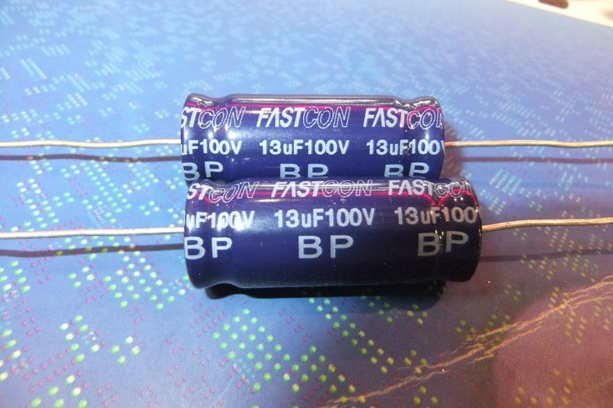 FASTCON双极性电容器BP 12UF100V  10x19 2