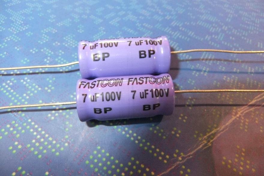 FASTCON雙極性電容器BP 12UF100V  10x19 4