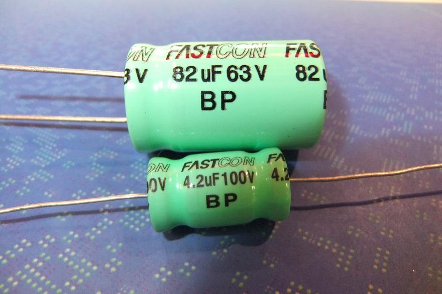 FASTCON双极性电容器BP 12UF100V  10x19 5