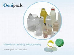 Bottles cups lid in rolls or pieces series