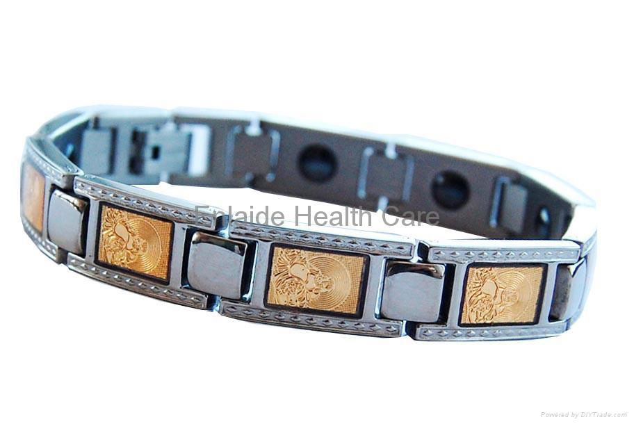 titanim magnetic germanium bracelet 