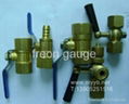 gauge valve  Hardware valve  gas valve Through the ROHS certificate 1