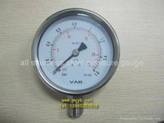 all stainless steel gauge