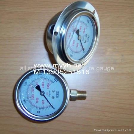 all stainless steel gauge  3