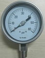 all stainless steel pressure gauge   7