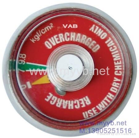 fire pressure gauge or Piezometer 