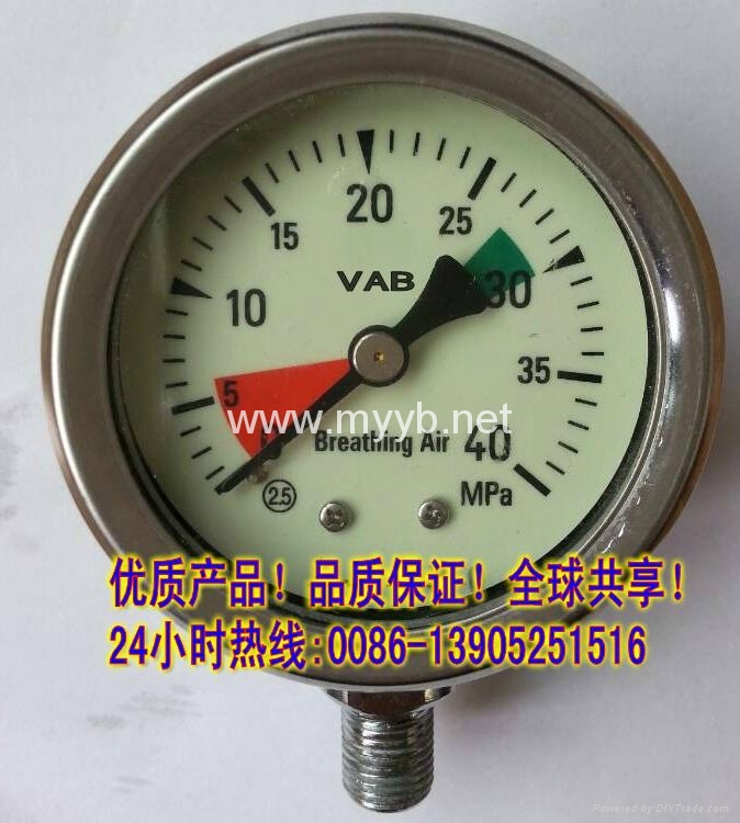 Fire pressure gauge Have the UL certification YXF23YXF60 VAB