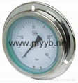 all stainless steel pressure gauge   12