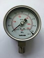 all stainless steel pressure gauge   8