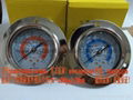 热泵空调制冷空气能行业专用不锈钢耐震冷媒压力表