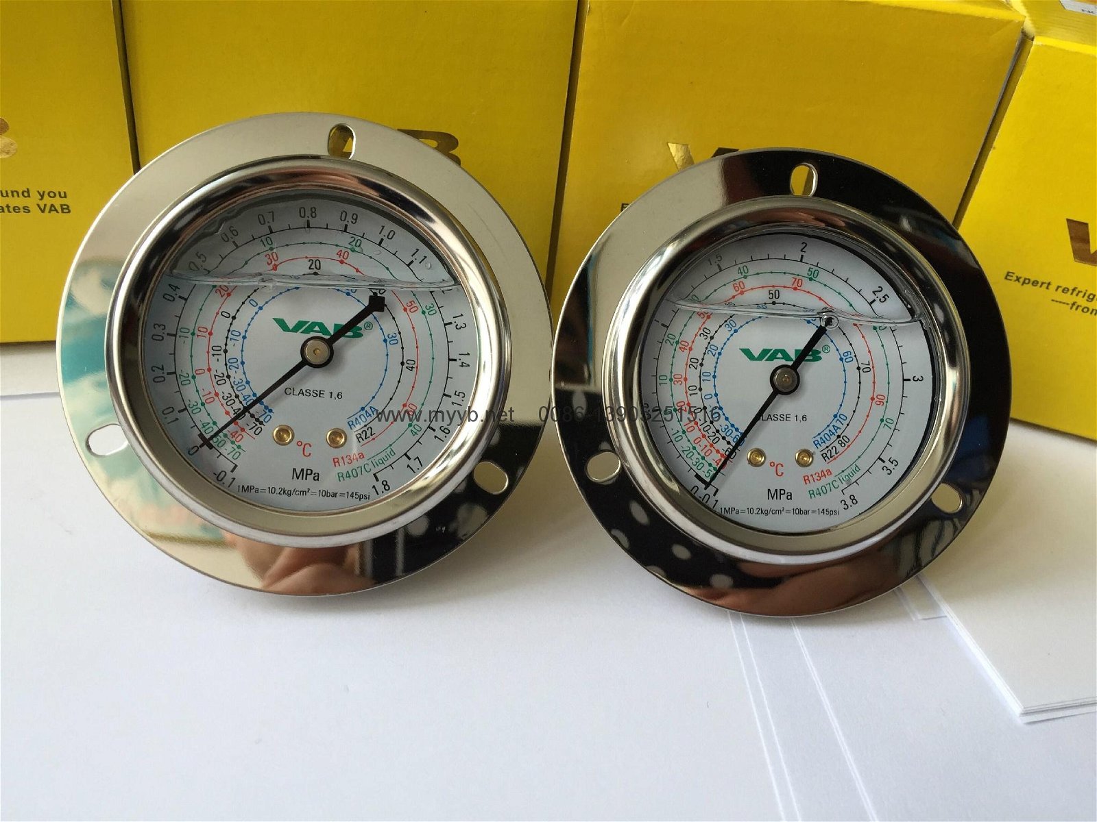 freon gauge  pressure gauge  Refrigerant gauge 3