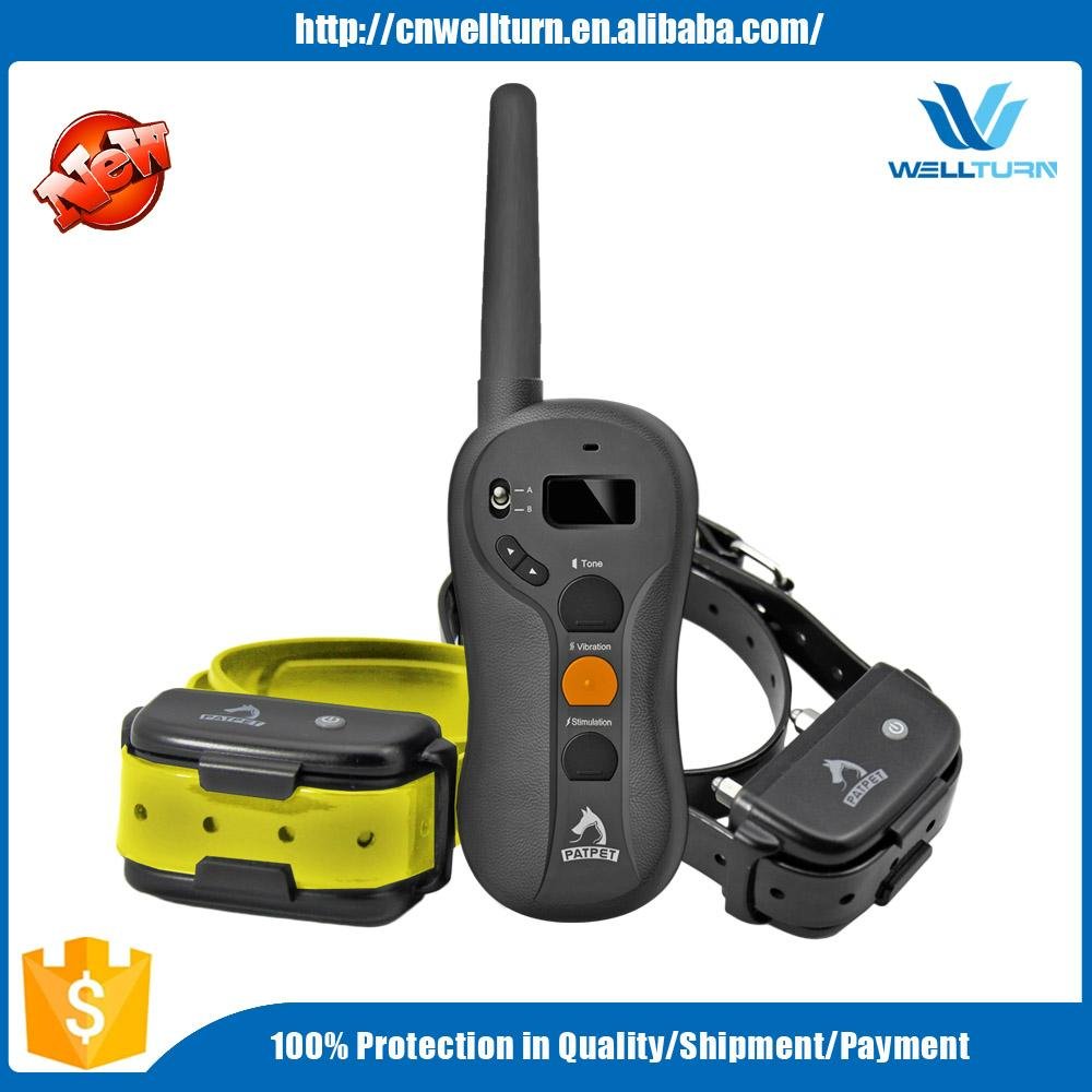 Peted Electric Smart Remote Dog Shock Collar -Blind Operation 