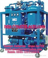 Vacuum Emulsified Turbine Oil Filtration Plant