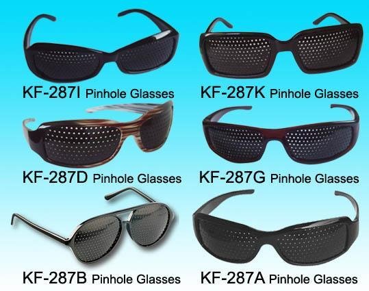 Relax Eye massager sunglasses pinhole glasses