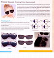 Relax Eye massager sunglasses pinhole glasses