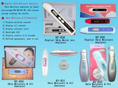 Beauty Skin facail care Digit Skin Moisture Analyzer