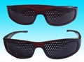 Relax Eye massager sunglasses pinhole glasses