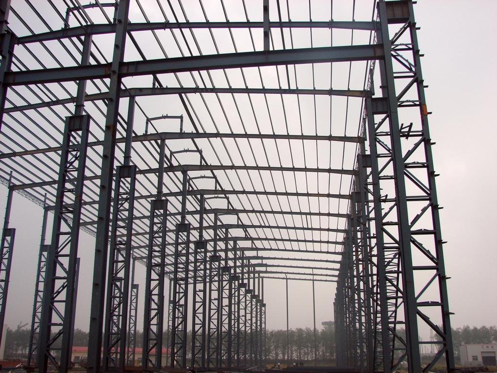 三维钢结构公司供应轻\重型钢结构件