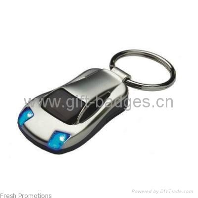 Auto Key Chain Solar Key Ring 2
