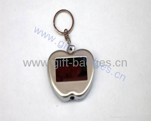 Auto Key Chain Solar Key Ring 4