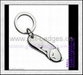 Model bone keychain key ring