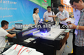 The latest  LED uv flatbed label printer made in china with KONICA 1024
