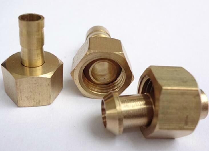 1/2"NPT brass hose barb fittings water cooling push on fitting  3