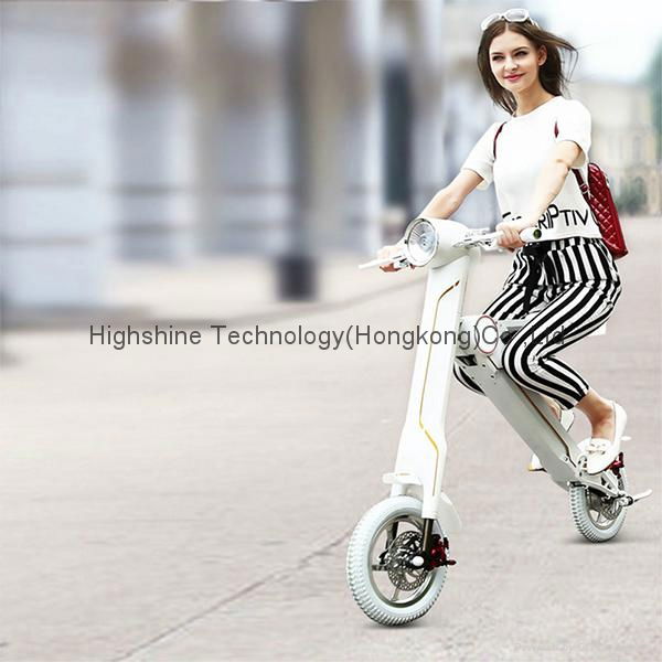 Electric folding scooter electric bicycle 5