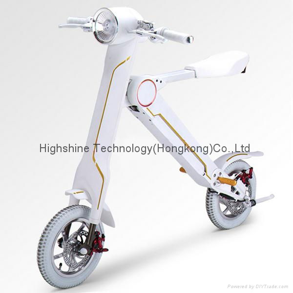 Electric folding scooter electric bicycle 2