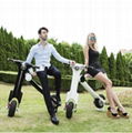 Electric folding scooter electric bicycle     7