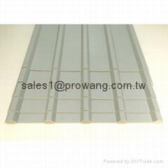 PVC foam corrugated sheets