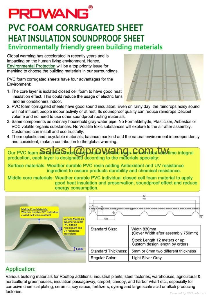 PVC foam corrugated sheets 5