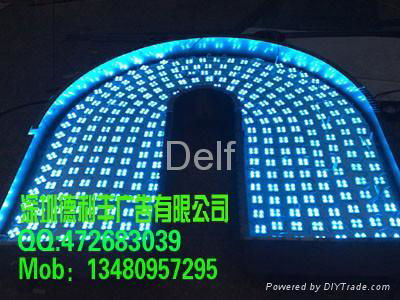 LED advertising light-emitting font 4