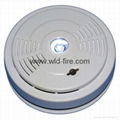 smoke detector + escape light+color box+battery 