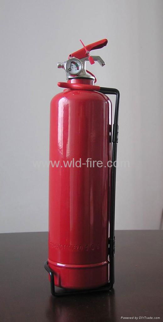 Auto fire extinguisher with bracket 3