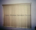 pvc vertical blinds for windows with s shapes vane and wand control 2