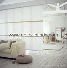 panel sliding blinds accessories