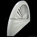 indoor basswood plantation shutters for windows and doors with standard tilt bar 4