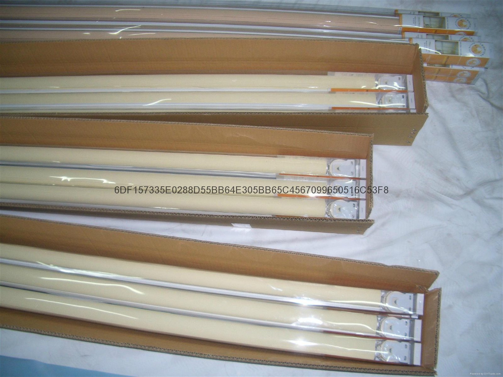 polyester fabric double roller blinds for windows with aluminum toprail 3