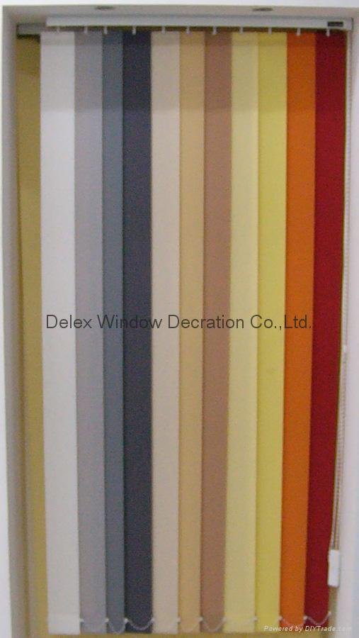 sunscreen fabric vertican blinds for windows with aluminum headrail 4