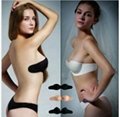 wholesale sports bra - breathable one piece silicon invisible bra