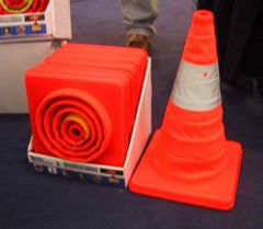 retractable traffic cone