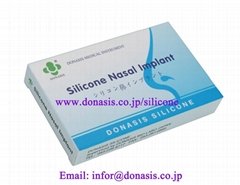100% pure Silicone nasal implants 