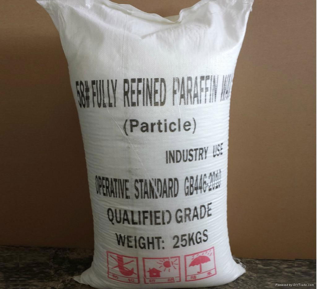 58#fully refined paraffin wax 5