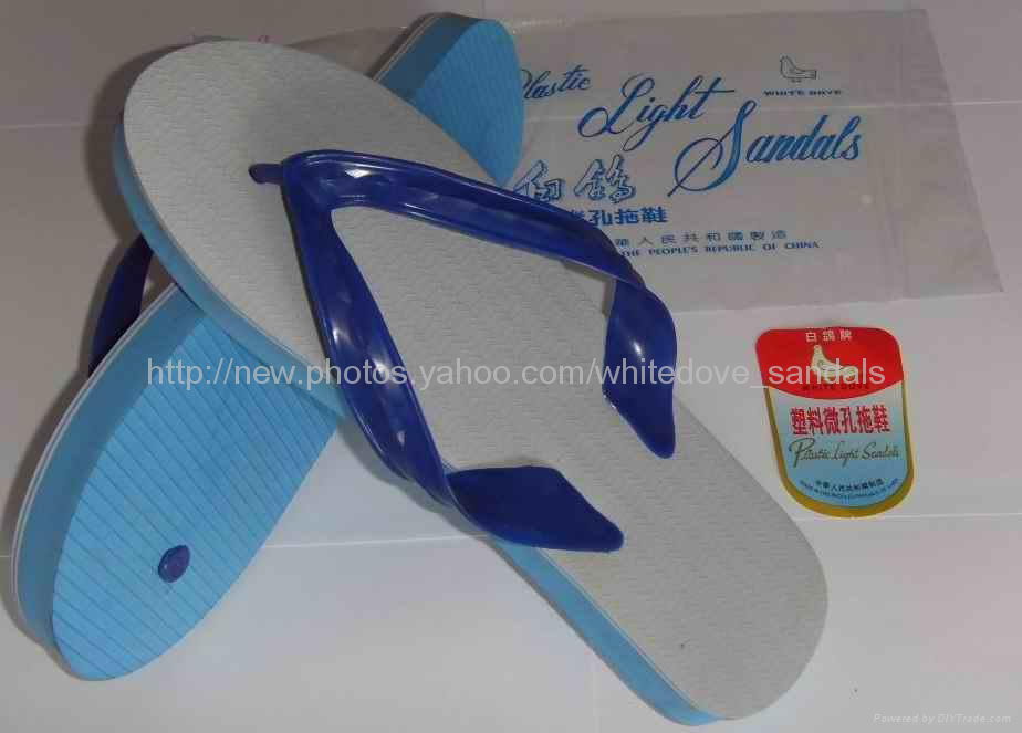 WHITE DOVE BRAND+SUN DOVE BRAND PLASTIC LIGHT SANDALS - 8200 - WHITE ...