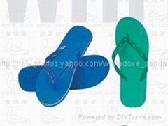  original white dove brand plastic light sandals 