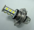 H4,H7,H11 18SMD 5050 auto LED lamp 2