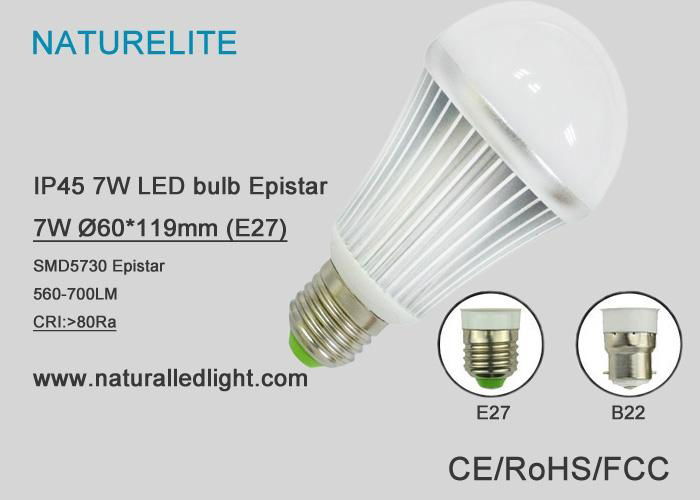 IP45 7W LED bulb